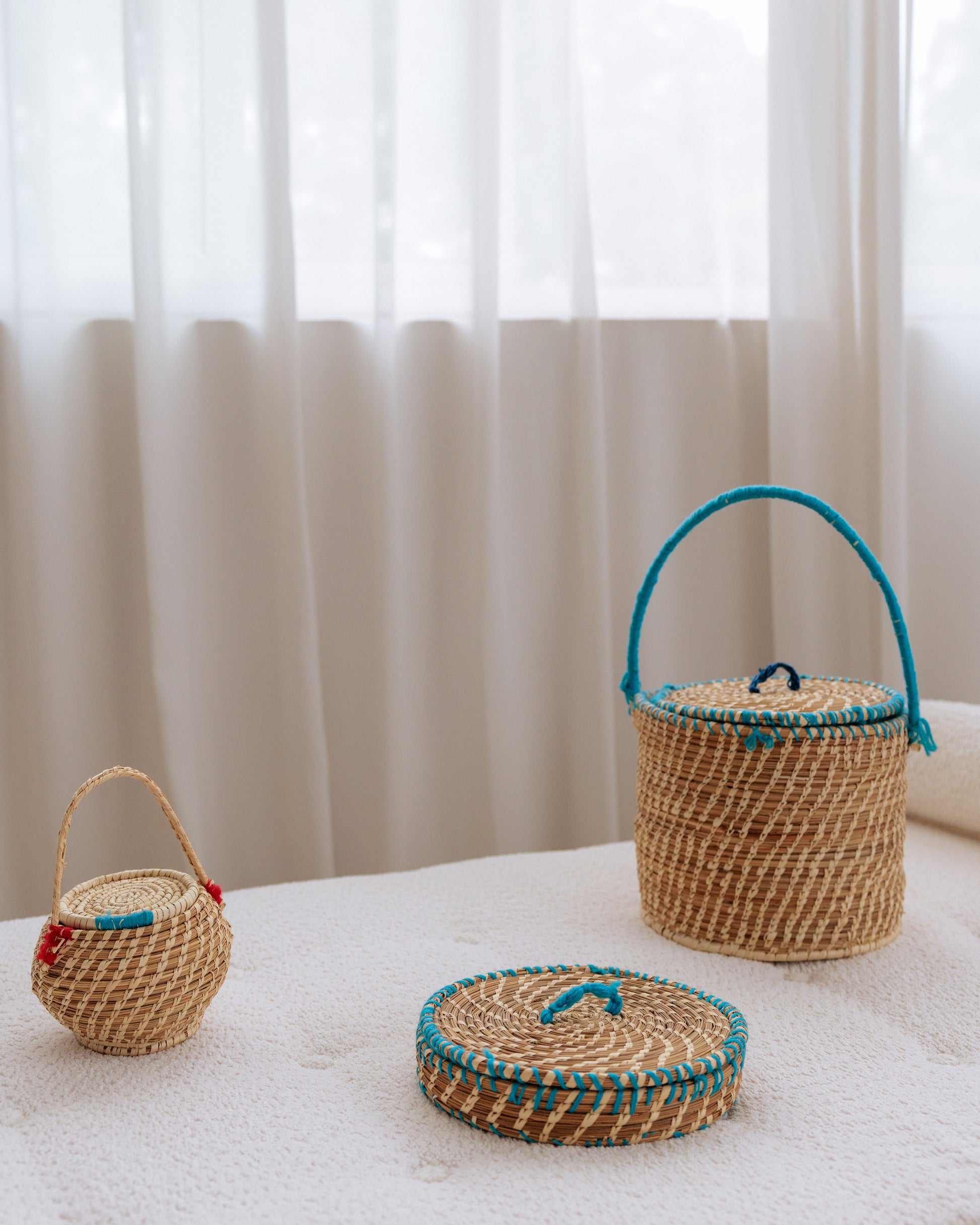 Yi Traditional Bamboo Basket