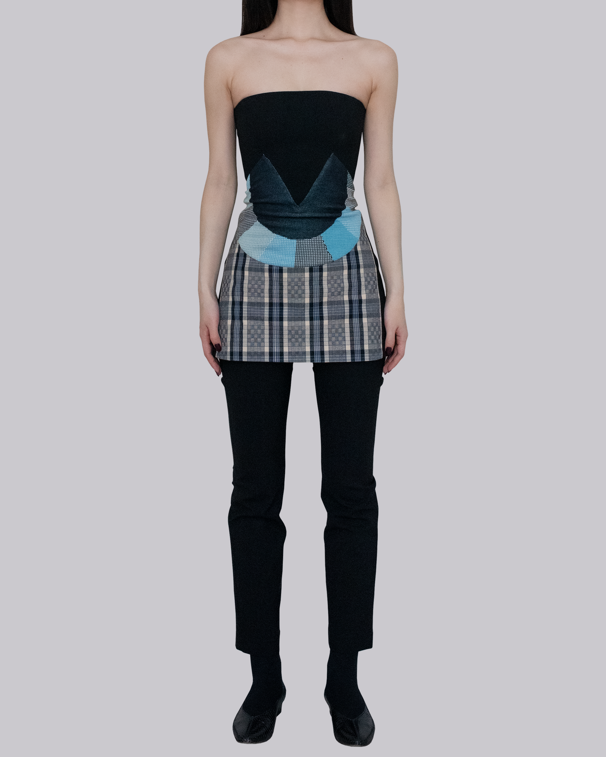 Made-to-order DEFICELER Bouyei Moon Tube Top
