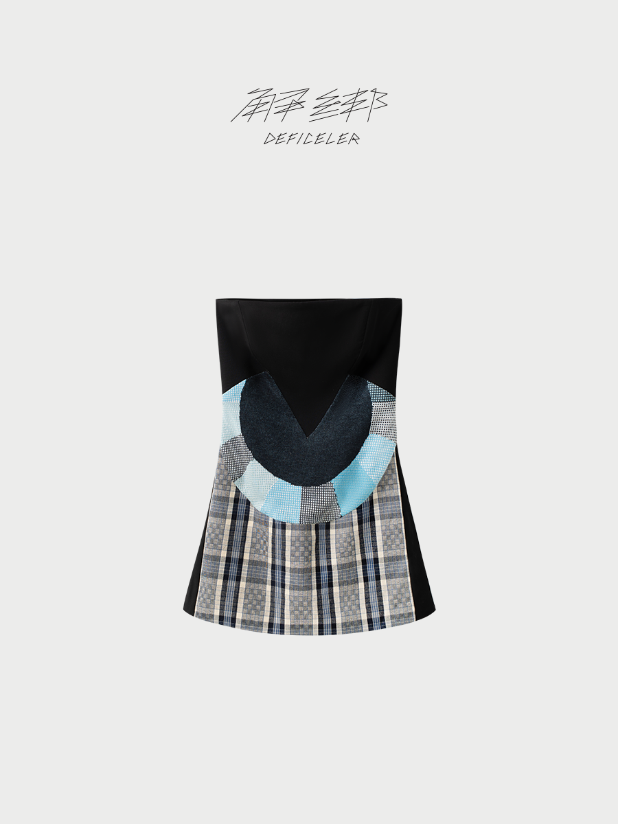 Made-to-order DEFICELER Bouyei Moon Tube Top