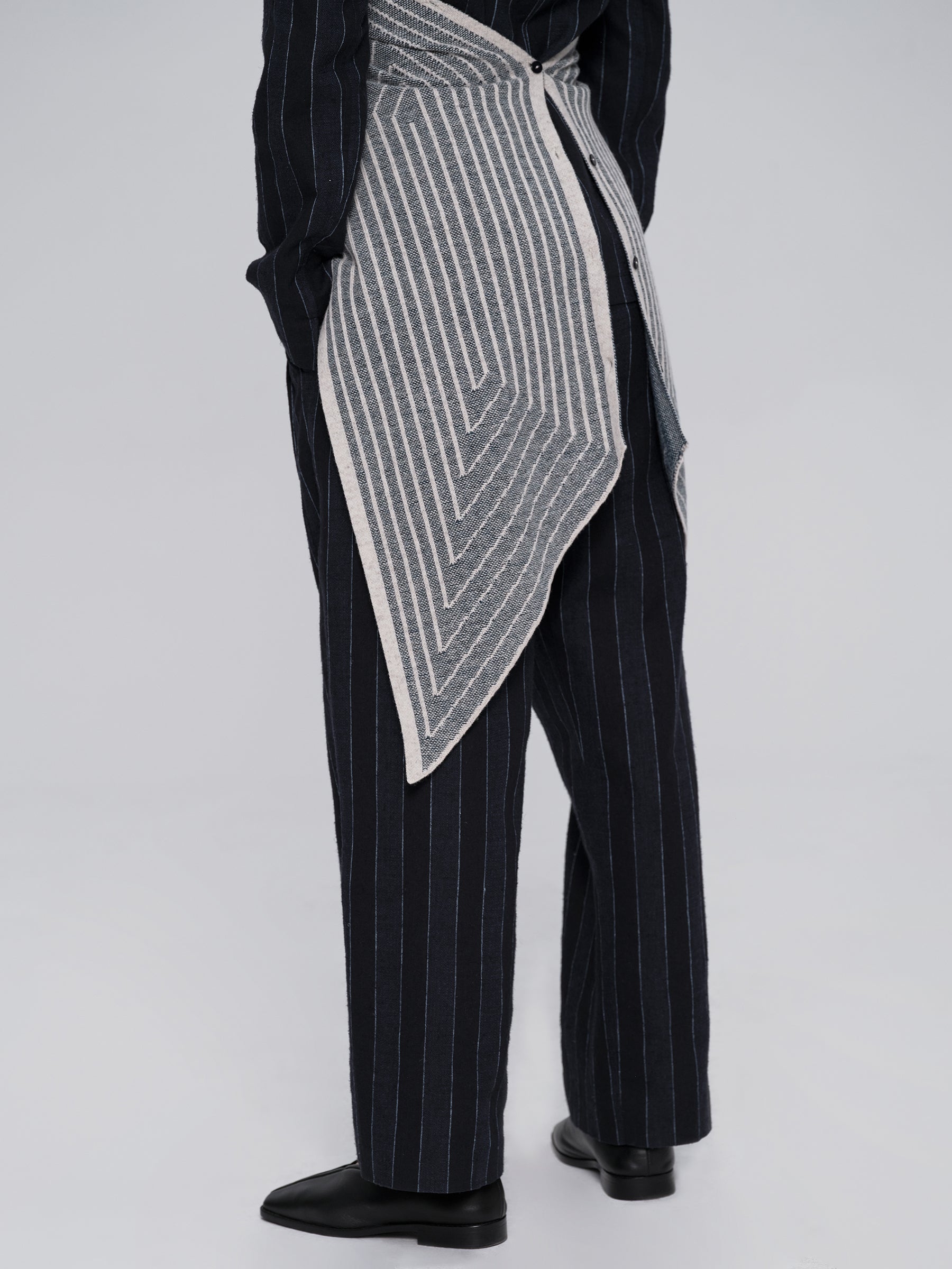 Made-to-order DEFICELER Cross Collar Knitted Shawl