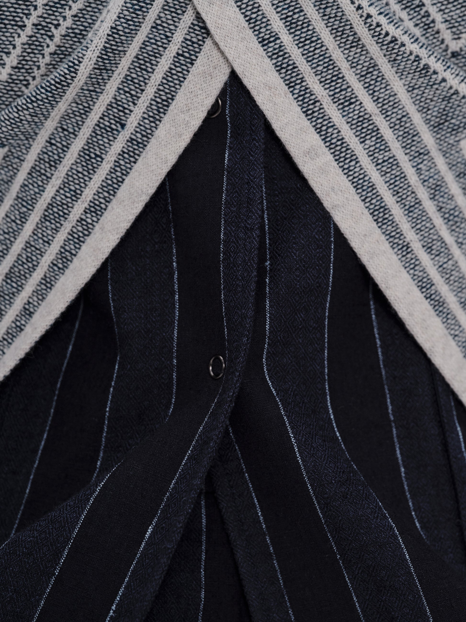 Made-to-order DEFICELER Cross Collar Knitted Shawl