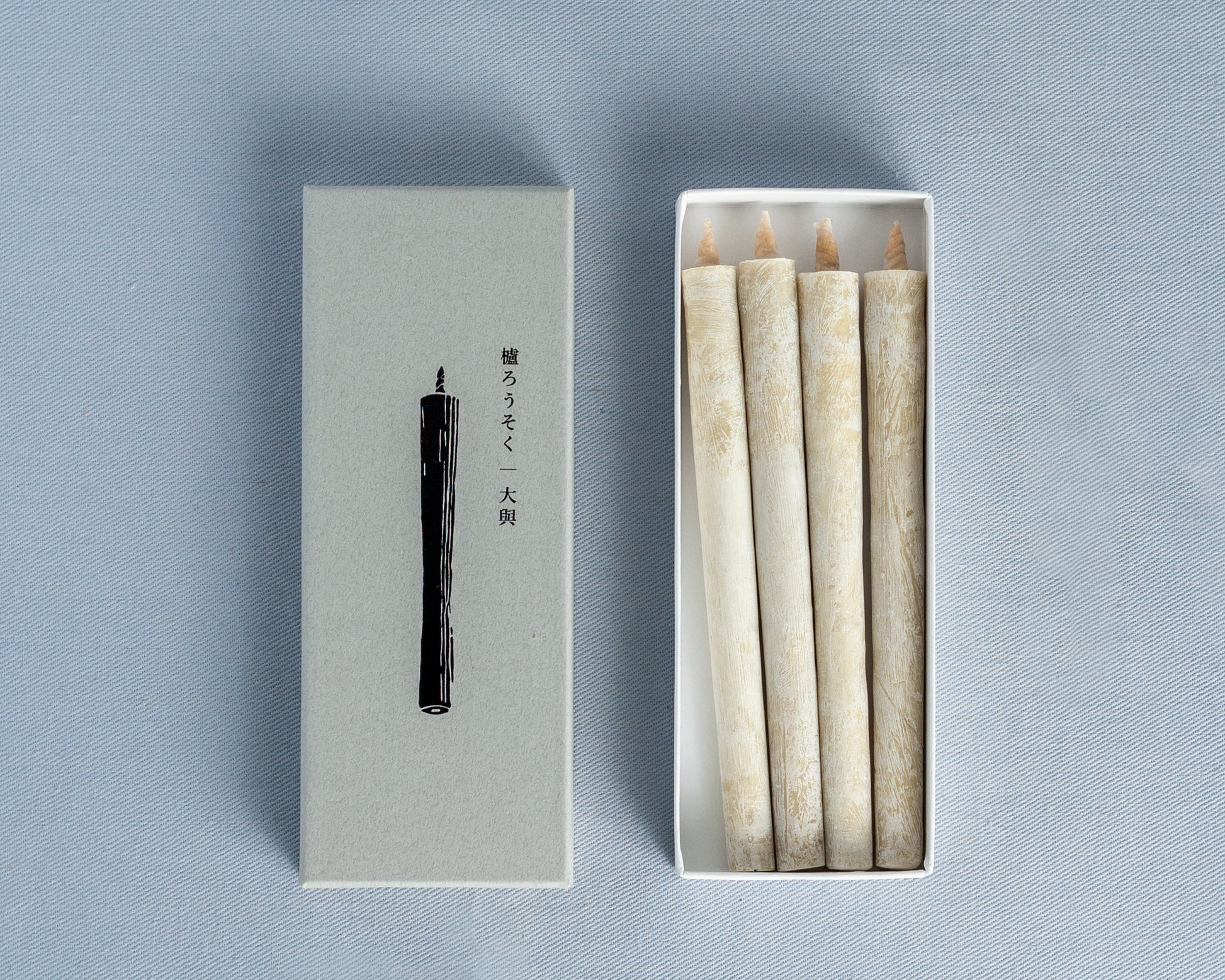 DAIYO Sumac Wax Candle White No.3