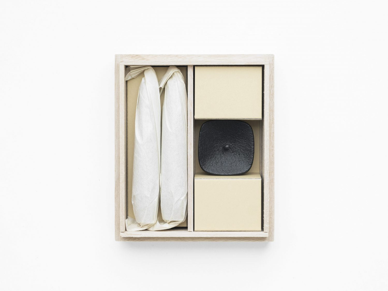 Takazawa Candle Set of TOHAKU  with 1 Candle Stand KOMA