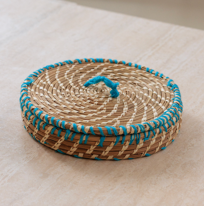 Yi Traditional Bamboo Basket