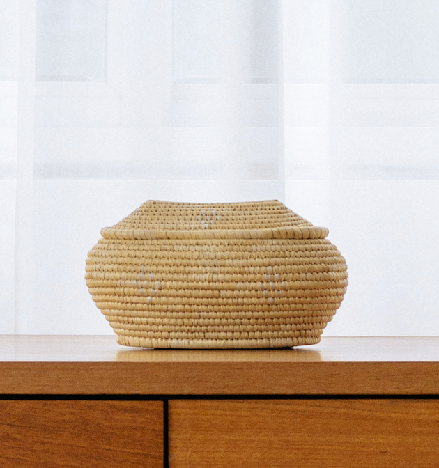 Yi Traditional Bamboo Basket