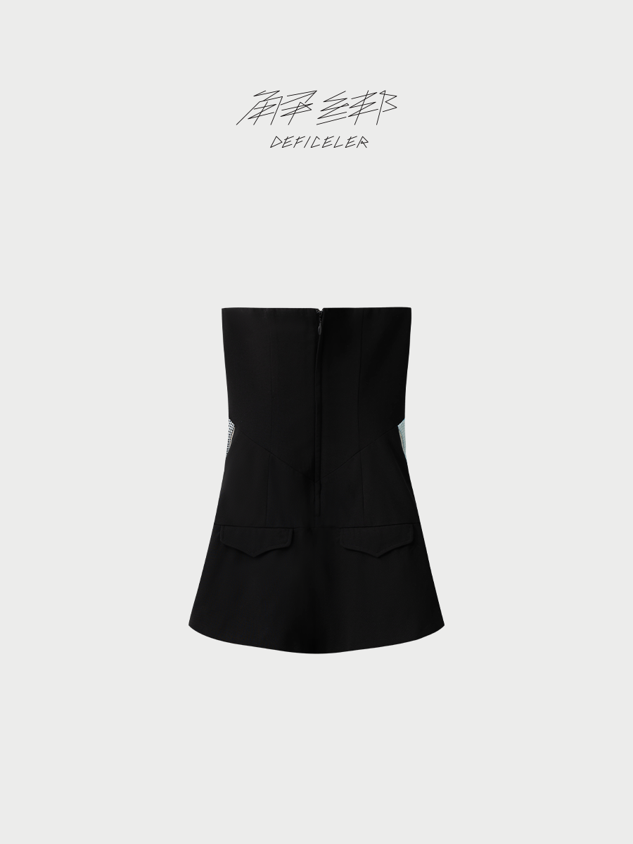 Made-to-order DEFICELER Bouyei Moon Tube Top