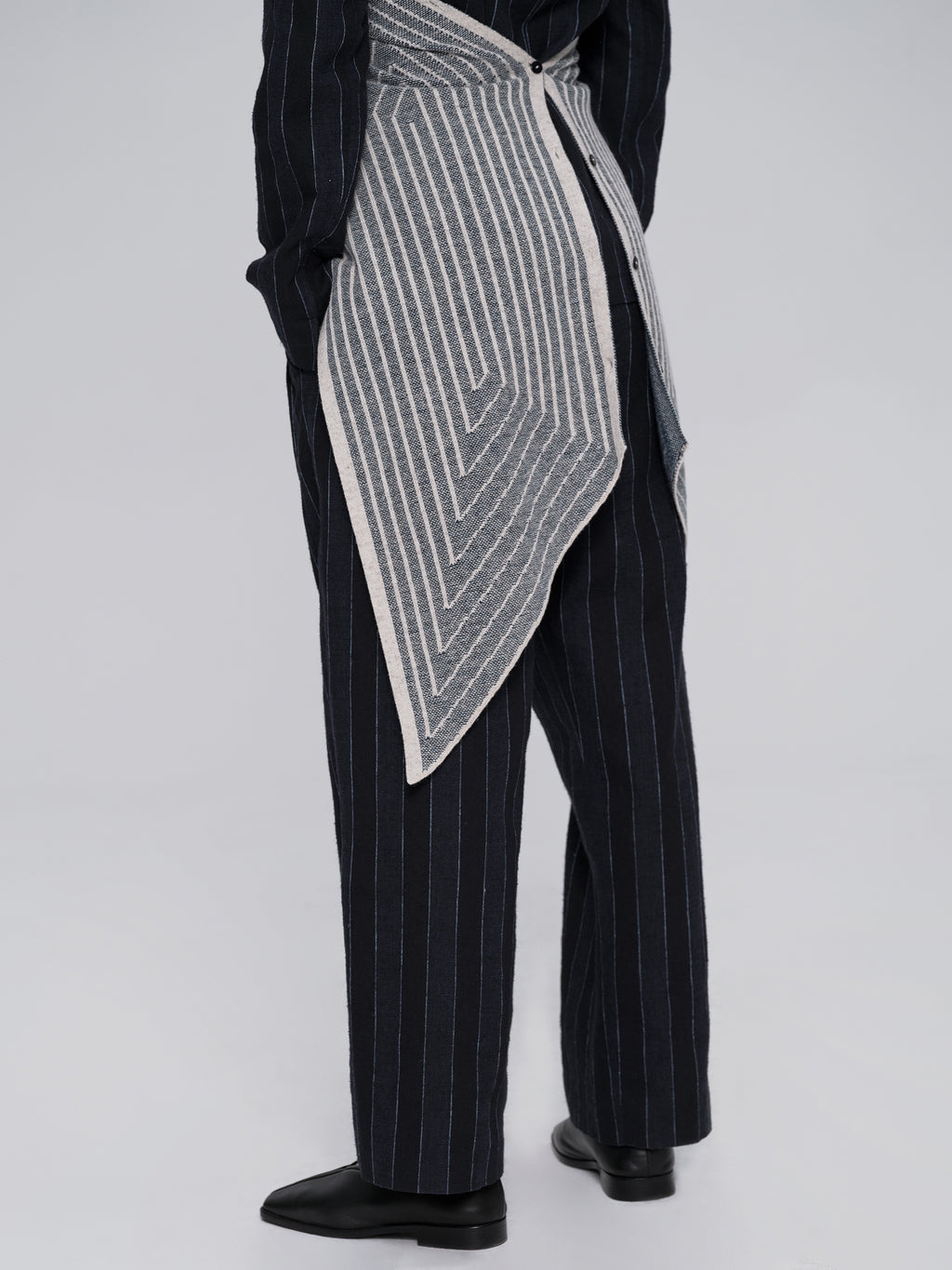 Made-to-order DEFICELER Cross Collar Knitted Shawl