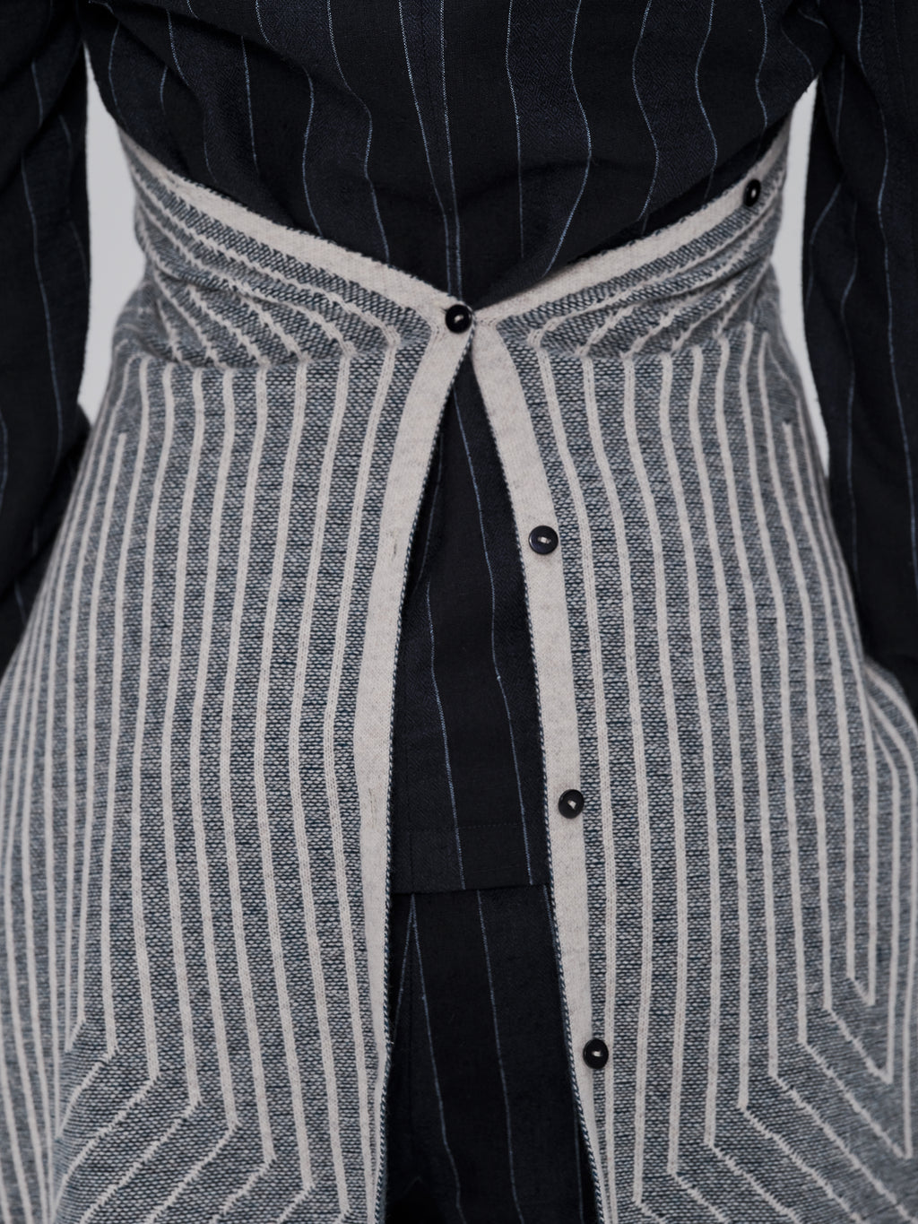 Made-to-order DEFICELER Cross Collar Knitted Shawl