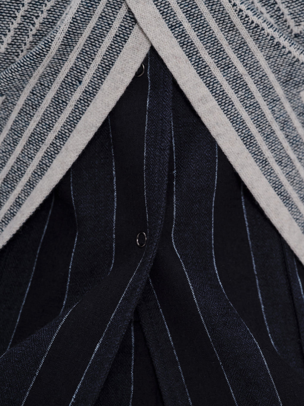 Made-to-order DEFICELER Cross Collar Knitted Shawl