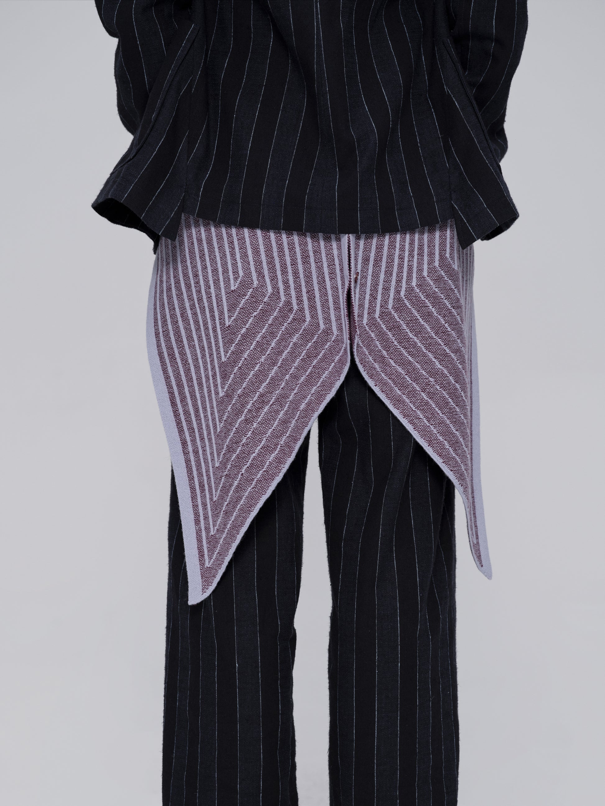 Made-to-order DEFICELER Cross Collar Knitted Shawl
