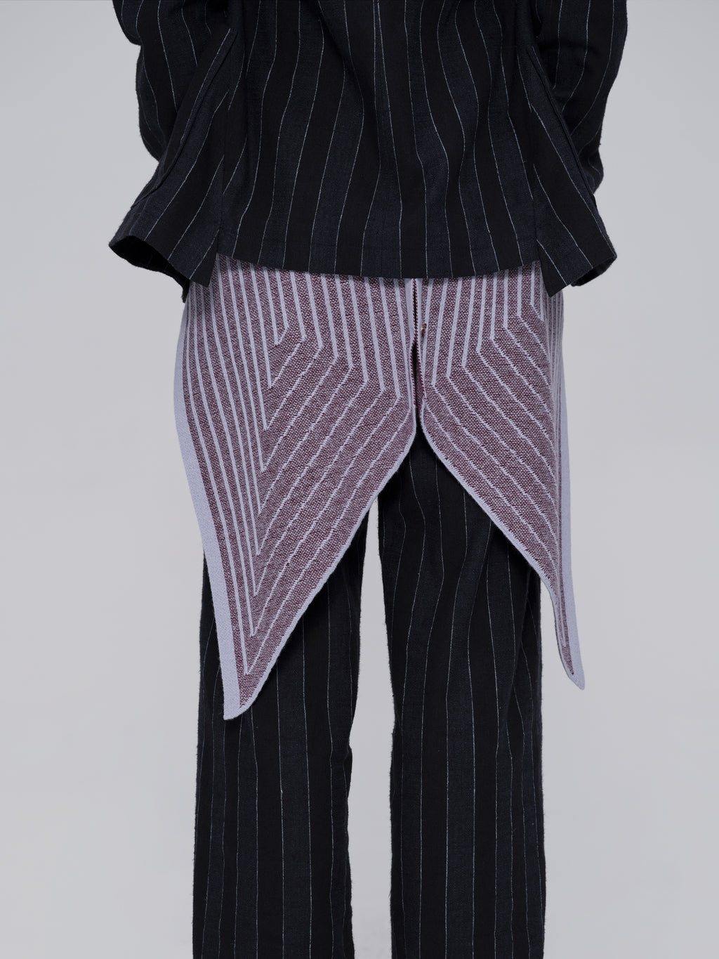 Made-to-order DEFICELER Cross Collar Knitted Shawl