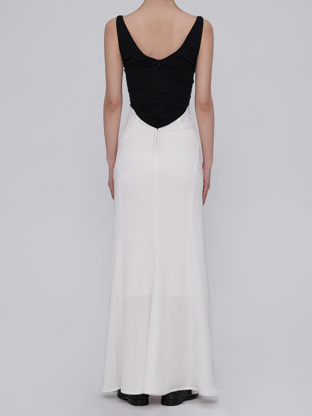 Made-to-order DEFICELER Timeless "Bouyei Moon" Dress White