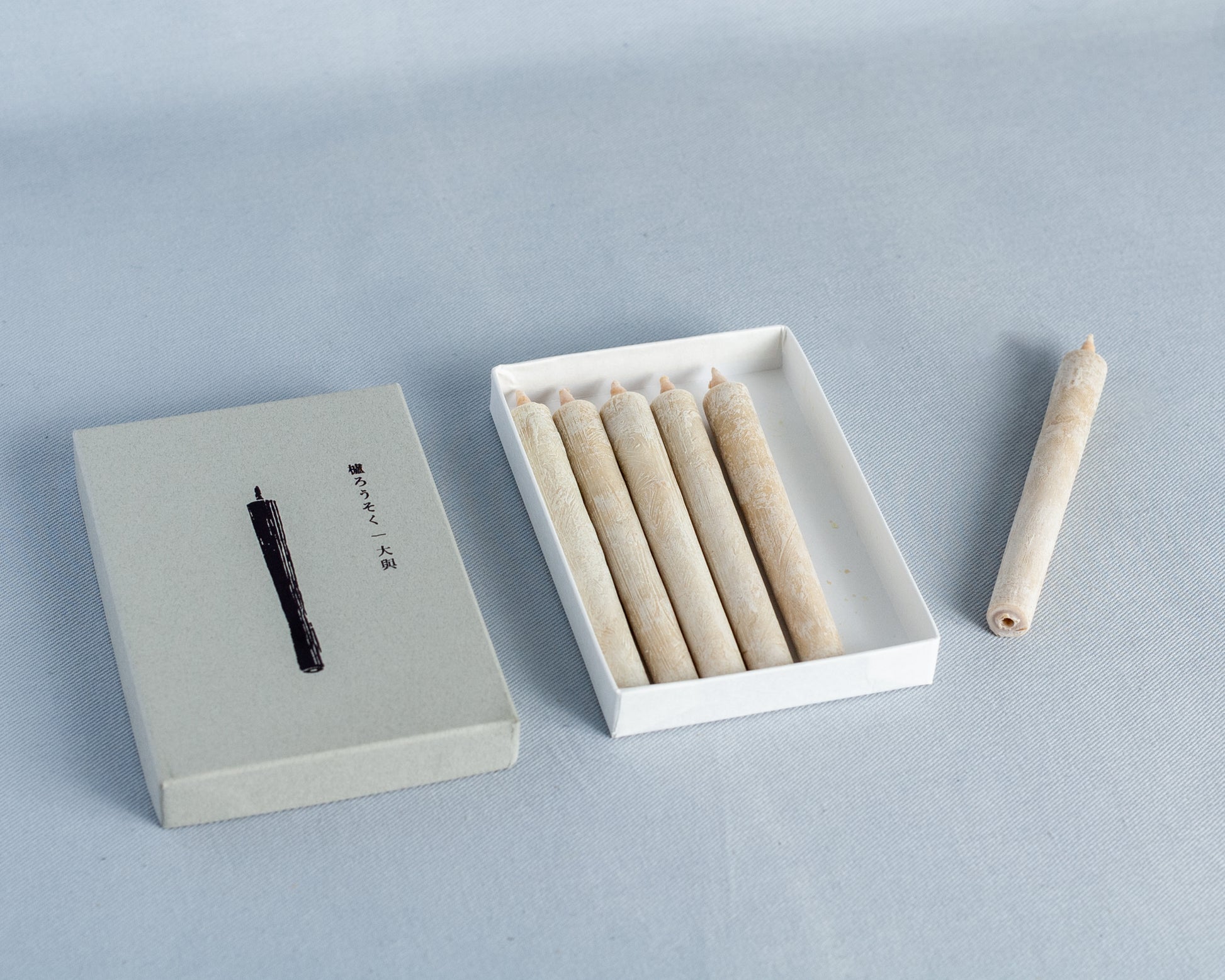 DAIYO Sumac Wax Candle White No.2