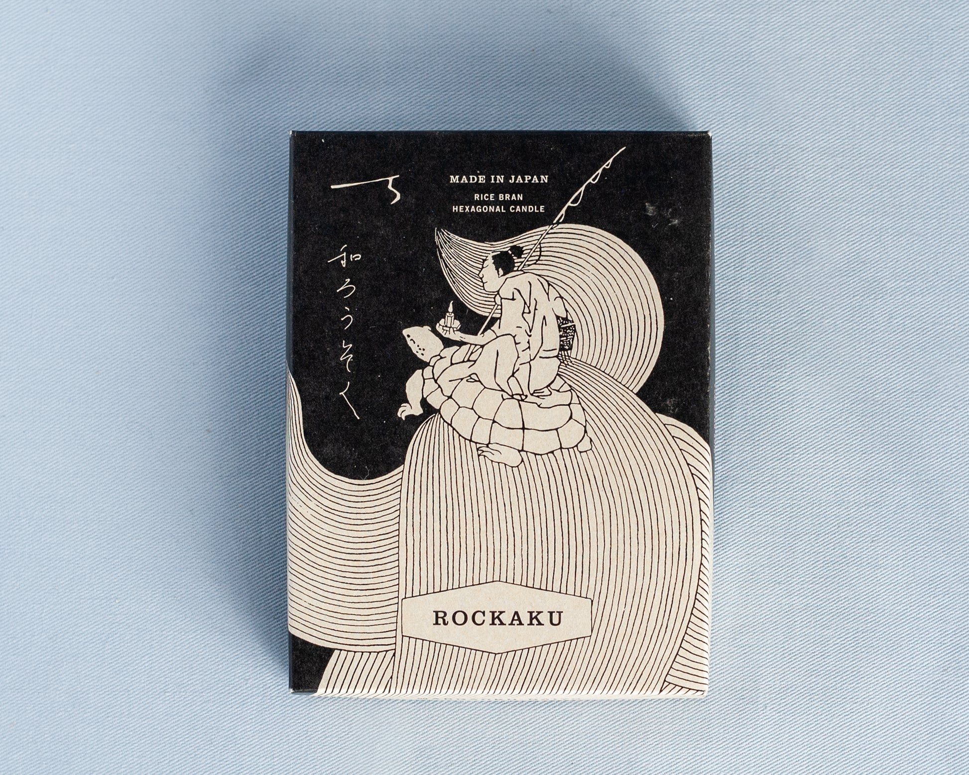 DAIYO ROCKAKU Rice Bran Wax Candle [ Hexagon ]