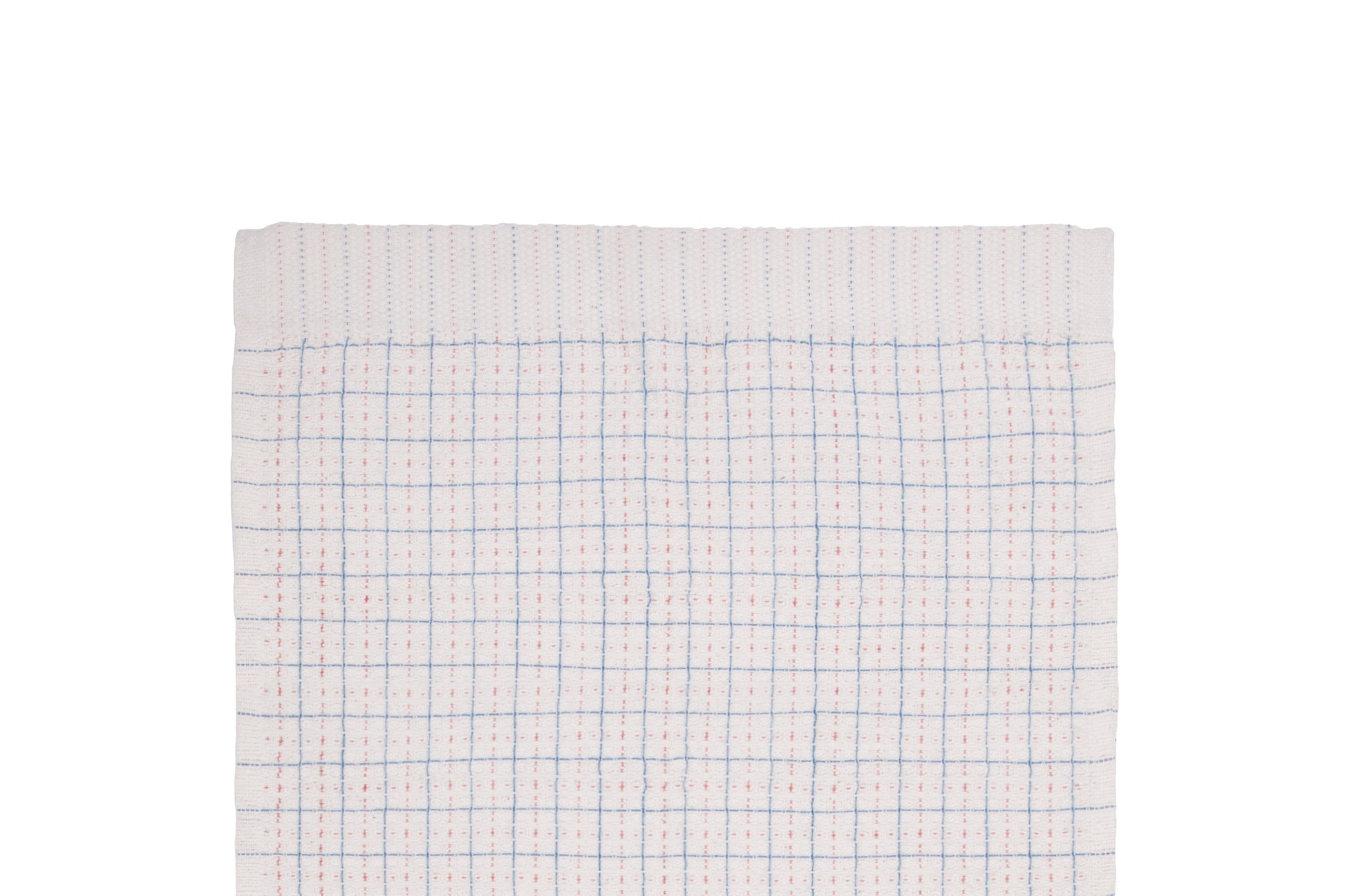 Oame plant-dyed organic hand-woven waffle towel - Indigo Sapanwood